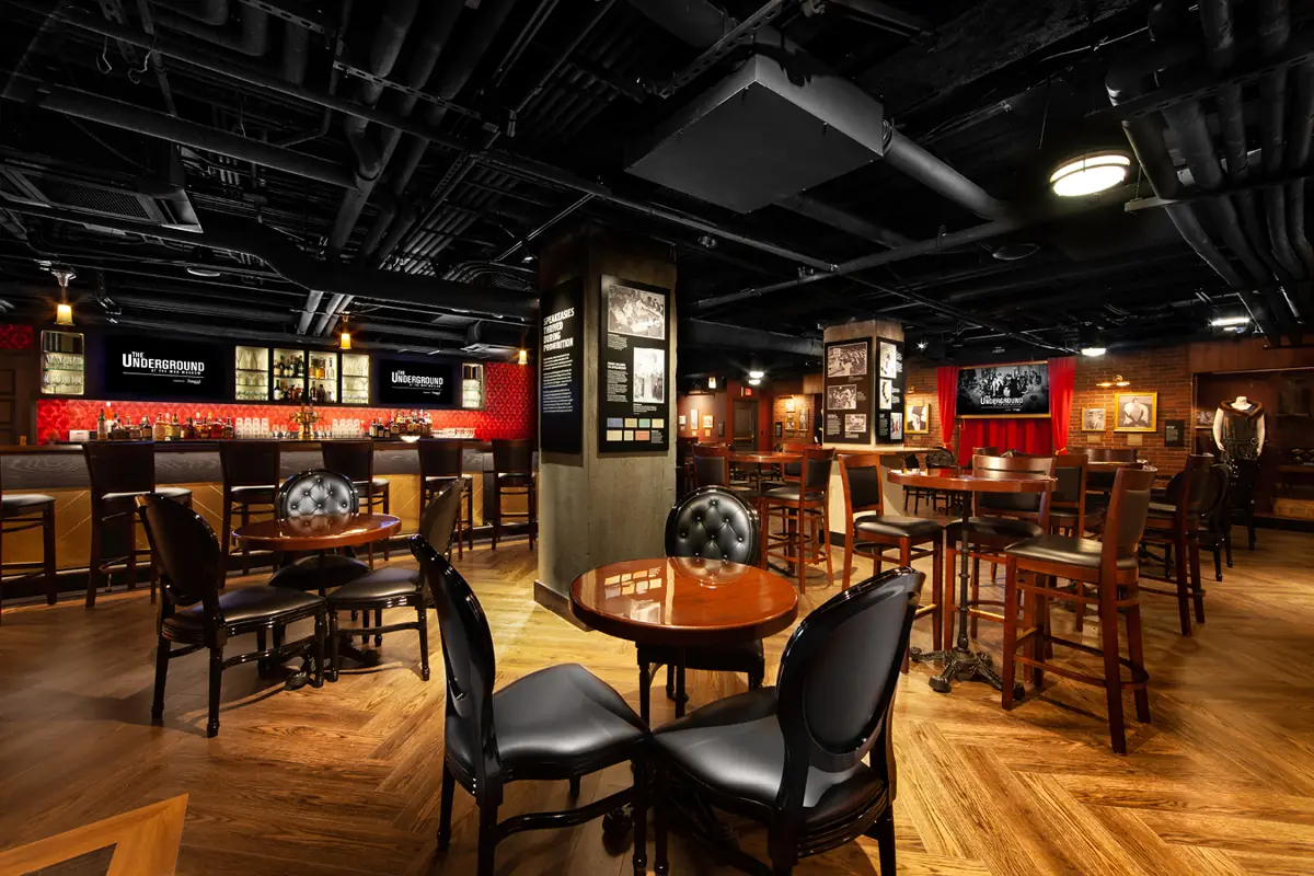 The Underground at The Mob Museum, Las Vegas, Nevada